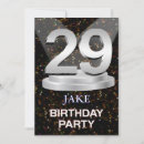 Search for 29th birthday invitations Stylish