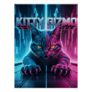 Search for abstract cat posters Design