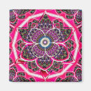 Recherche de conception unique refrigérateur magnets Rose