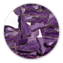 Search for purple marble knobs and pulls Gold