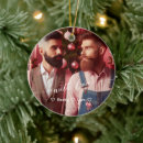 Search for lgbtq ornaments First christmas married