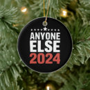 Search for funny political ornaments Usa