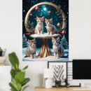 Search for christmas kitten art Xmas