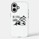 Search for be still iphone cases Christian faith