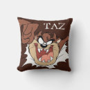 Recherche de taz décoration coussins Dessin animé classique