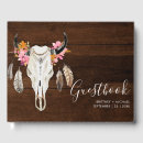 Search for rustic wedding guest books Bohemian