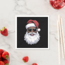 Search for black santa claus napkins Festive