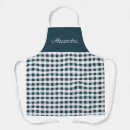 Search for gingham check aprons Country