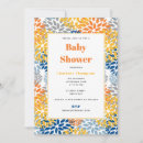 Search for bright abstract invitations Floral