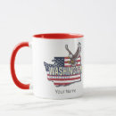 Search for washington map mugs State