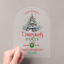 Recherche de rétro noël invitations Élégant