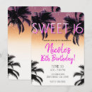 Recherche de hawaiian luau sweet 16 invitations Fête