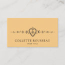 Search for crescent moon business cards Celestial