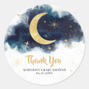 Search for stars and moon stickers Gold