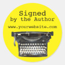 Search for signed copy stickers Writer