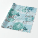Search for blue silver wrapping paper Floral