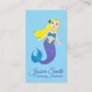 Search for mermaid business cards Purple