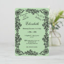 Search for green 30th birthday invitations Elegant