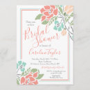 Search for teal bridal shower invitations Pink