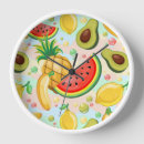 Search for banana fruit clocks Lemon