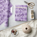 Search for purple paisley wrapping paper Floral