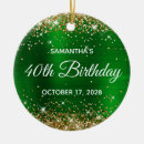Search for emerald green ornaments Chic