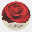 Recherche de red rose autocollants Fleur