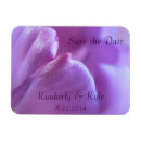 Search for purple save the date magnets Flowers