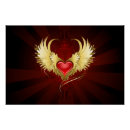 Recherche de aile rouge posters Coeur