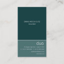 Recherche de teal business cards Sarcelle d'hiver