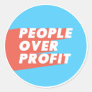 Search for profit stickers Human rights