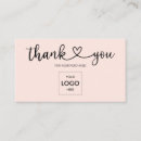 Search for heart business cards Logo