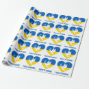 Search for peace wrapping paper Flag