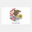 Search for illinois state flag stickers Midwest