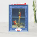 Search for rocket christmas cards Vintage