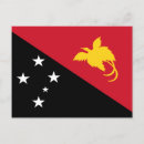 Recherche de papouasie cartes postales Drapeau
