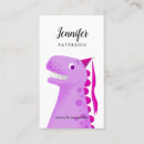 Recherche de dinosaures mignons cartes visite Enfants