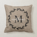 Recherche de burlap pillows Famille