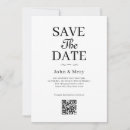 Search for dates on wedding invitations Qr code