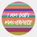 Search for i am god stickers Inspirational