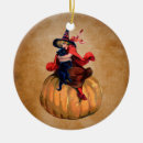 Search for vintage witch ornaments Cat