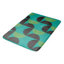 Search for brown and turquoise bath mats Modern