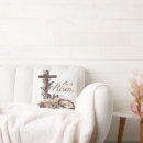 Search for he is risen pillows Religious