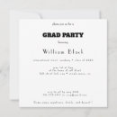 Search for square graduation invitations Simple