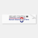 Search for 3rd bumper stickers Clinton