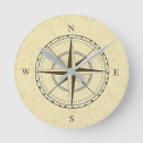 Search for compass rose clocks Sailor