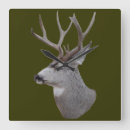 Recherche de cerfs communs horloges Chasse