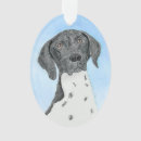 Search for german shorthaired pointer ornaments White