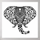 Search for mandala elephant art Zen doodle style