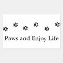 Search for paws rectangle stickers Kitten